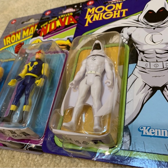 Marvel Legends Retro Lot 6 Toy Action Figure 3.75" Hasbro Kenner Nova Firestar - Picture 13 of 16